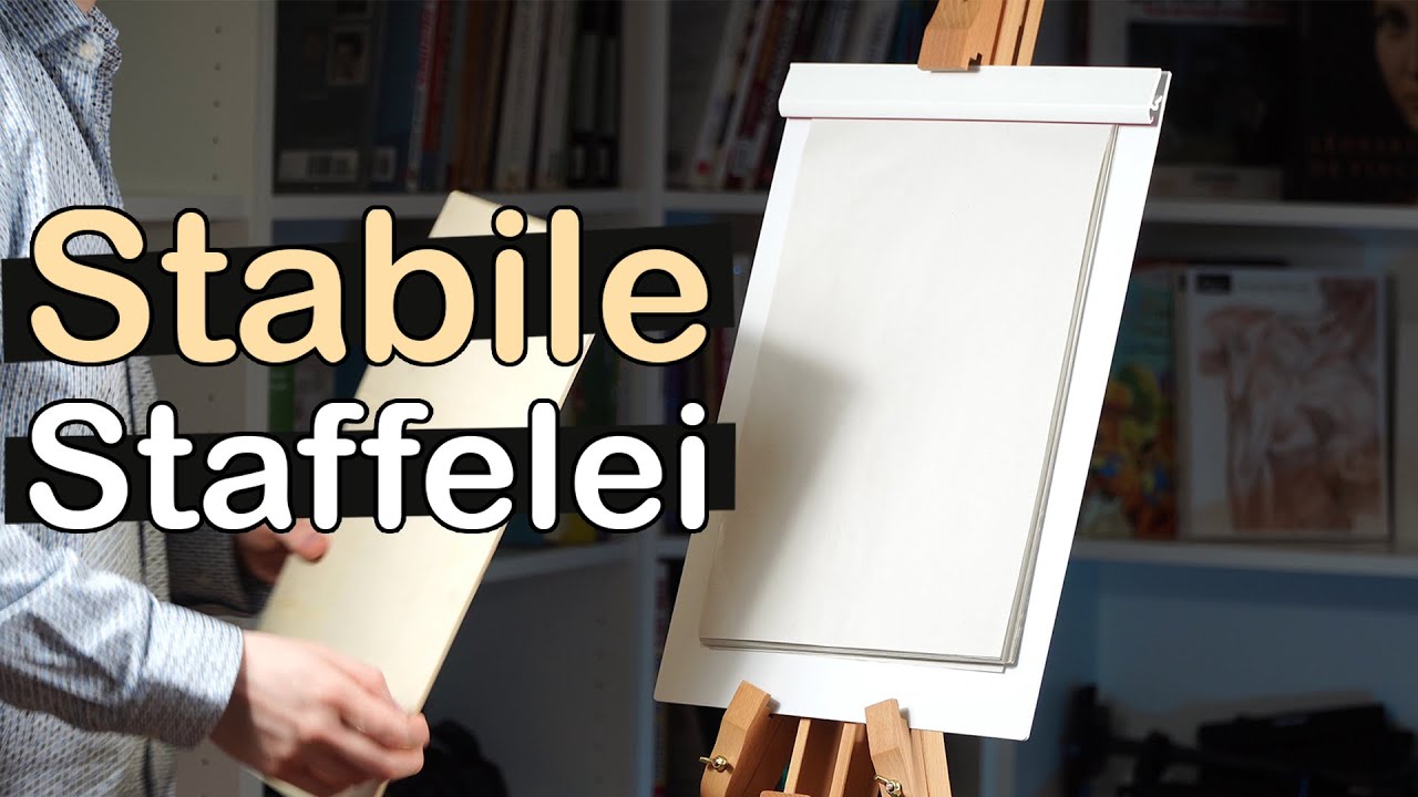 Wie man seine Staffelei ganz einfach stabilisiert! ArtTip
