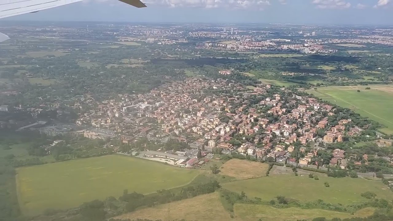 Landing at Rome Ciampino