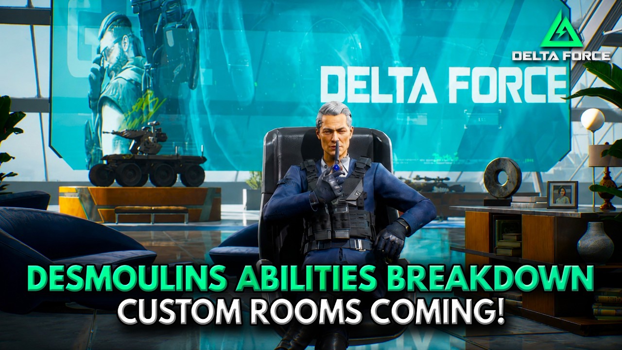 Play as Desmoulins Mode & Custom Rooms Coming! | Delta Force Season 11 Leaks