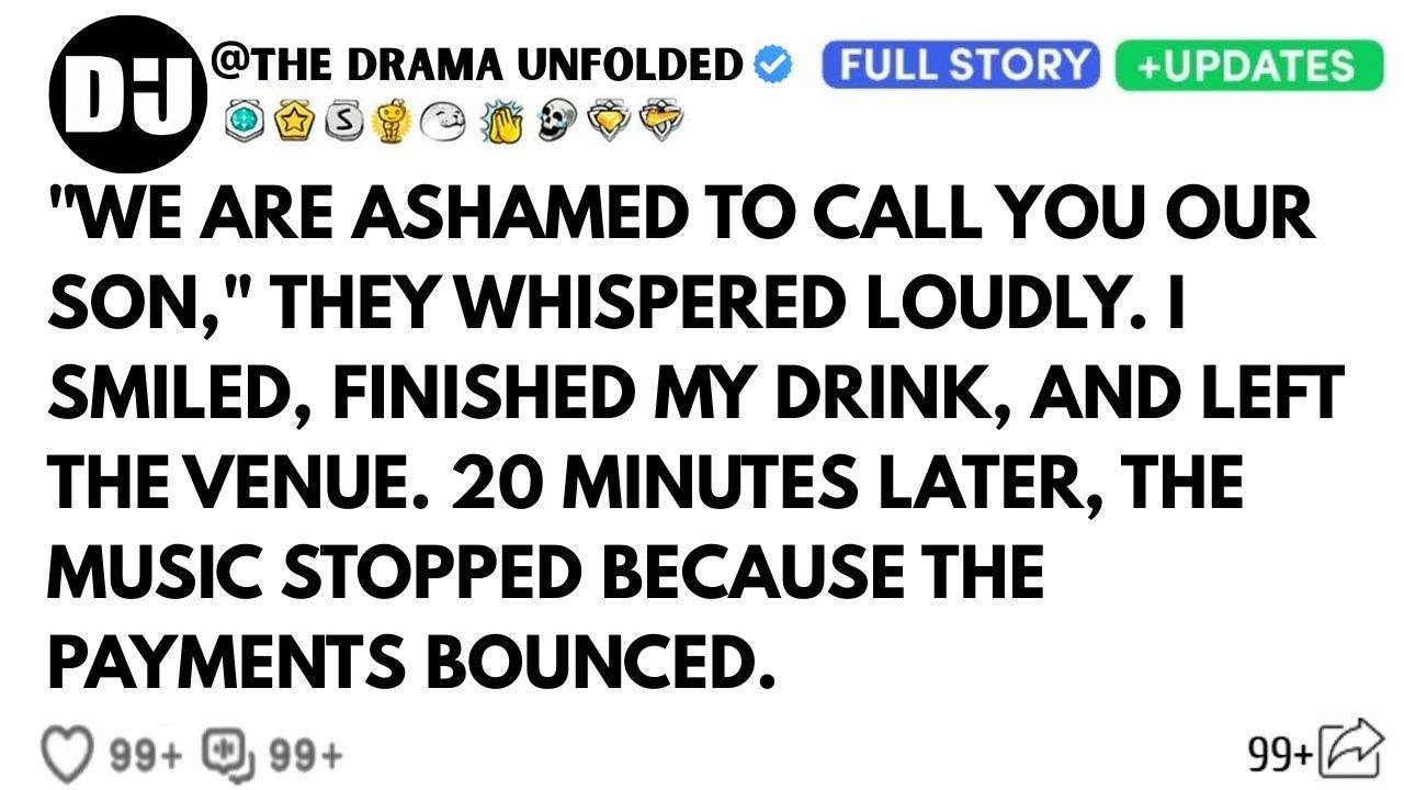 My Parents Humiliated Me At My Brother’s Wedding — I Toasted To Their Happiness, Then Cancelled The