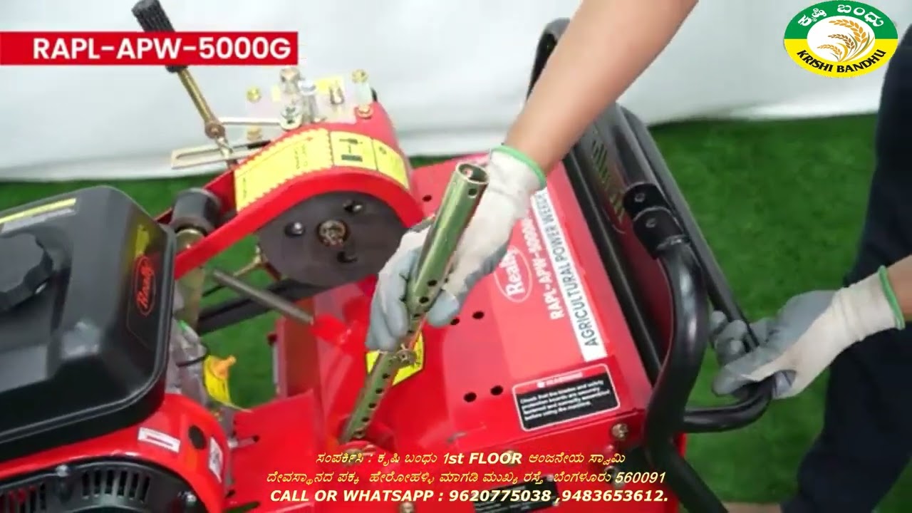#5000G #machine #3in1 #powerweedercumstubblemowermachine. @KrishiBandhu #agriculture #machinery