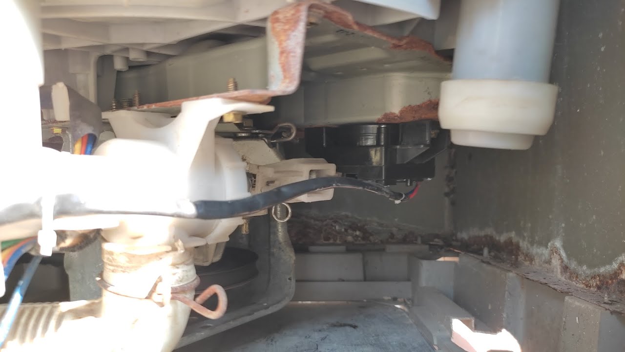 Sửa máy giặt sanyo lỗi hỏng mô tơ kéo xả nước máy giặt không xả vắt được