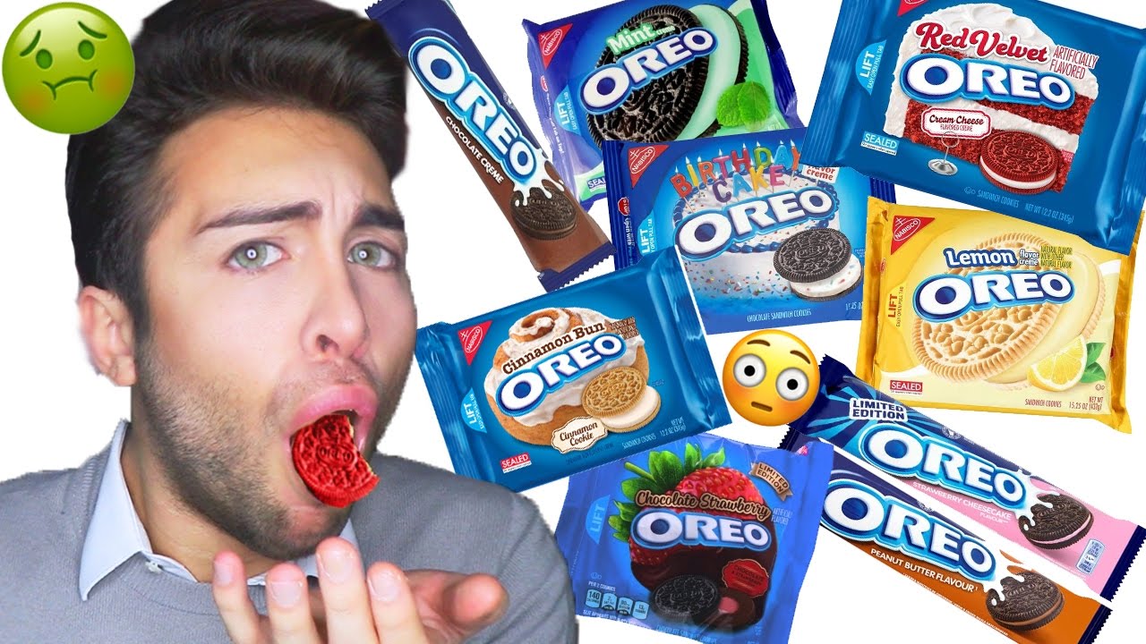 PROVO GUSTI ASSURDI DI OREO! *TEST CIBI AMERICANI* | GIANMARCO ZAGATO