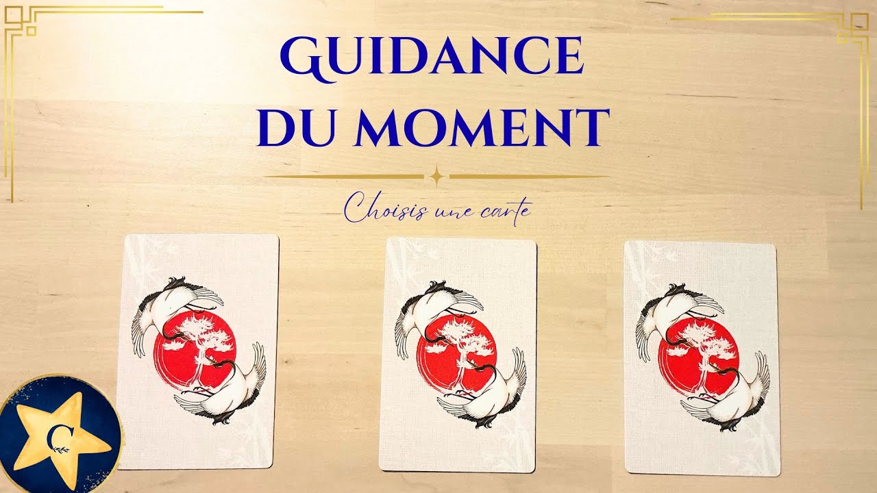 ⭐️ GUIDANCE DU MOMENT - 3 CHOIX - INTEMPOREL ⭐️