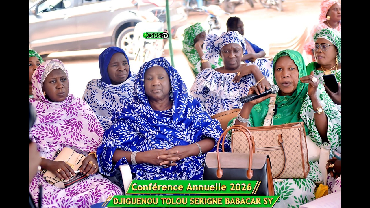 CONFÉRENCE ANNUELLE DJIGUENOU TOLOU SERIGNE BABACAR SY PARTIE 3