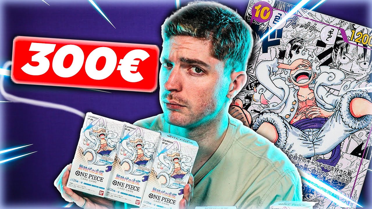 POURQUOI ces cartes ONE PIECE sont SI CHERES ? UNBOXING  One Piece OP-05