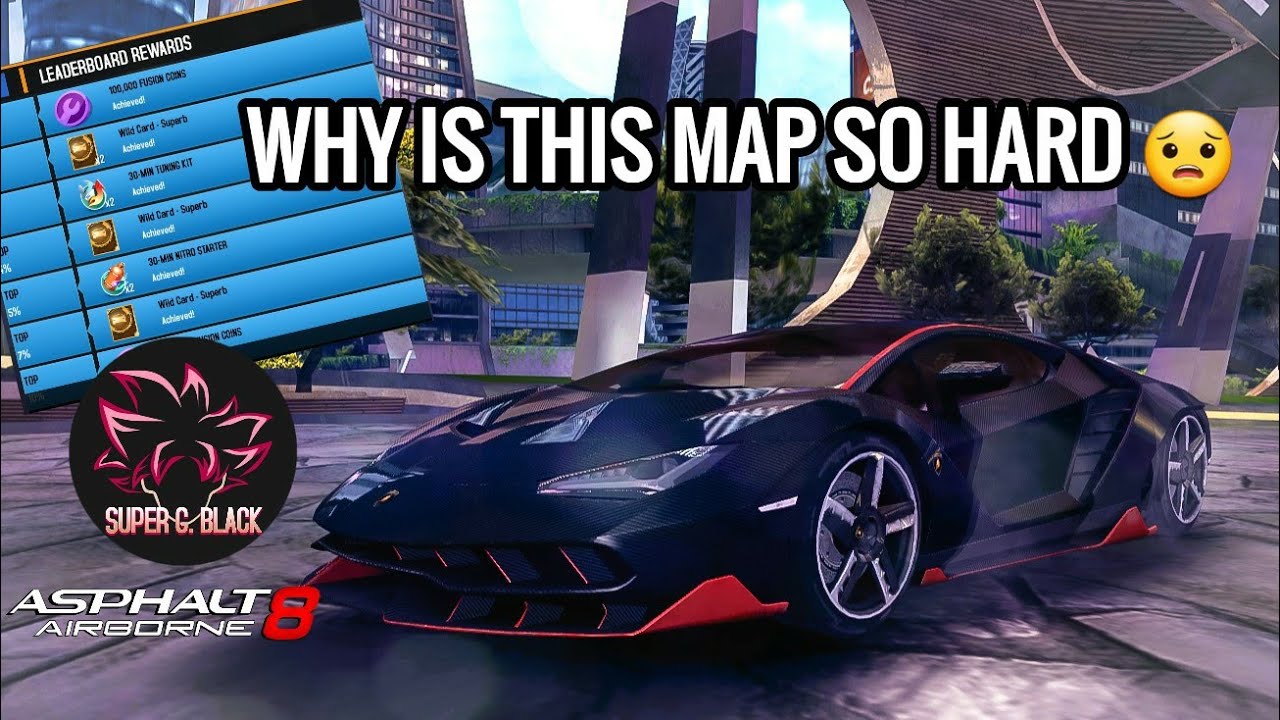 Asphalt 8 | MULTIPLAYER CUP - METAL GARDEN, Terra 9 | Super G Black