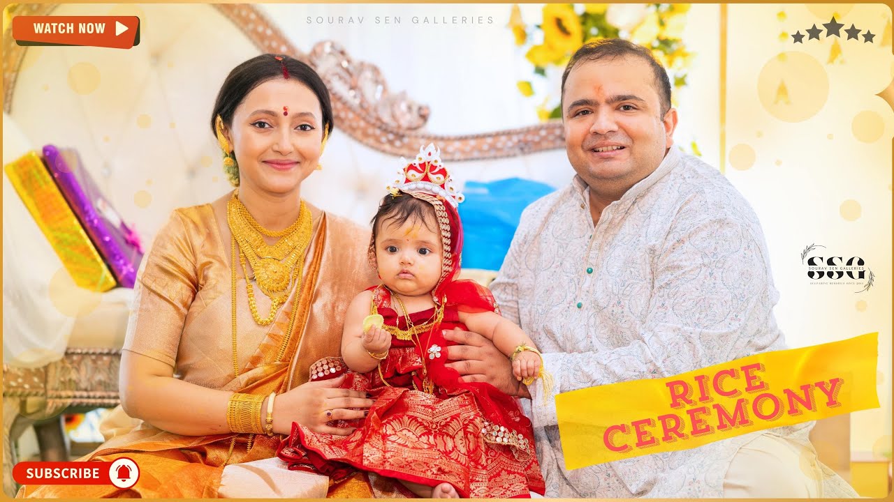 Rice Ceremony Cinematic Video | Annaprashan Video | Mukhe Bhaat | Kolkata | SSG 