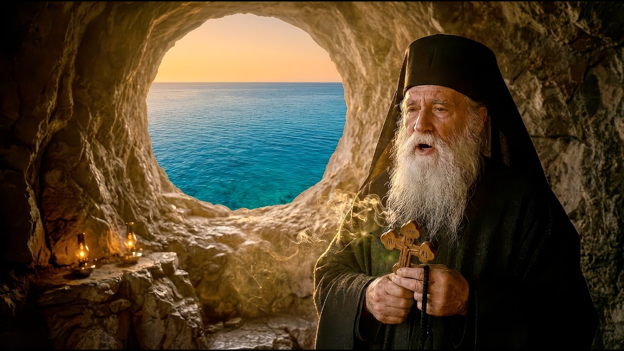 Mount Athos Sea Cave Prayer — Orthodox Chant for Calm, Healing & Protection