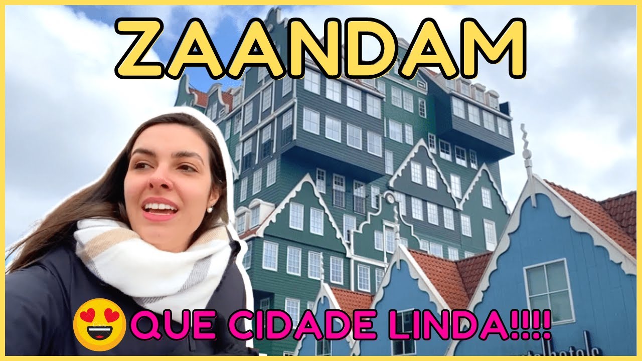 Tour pela cidade de ZAANDAM na Holanda | Talita Ramos