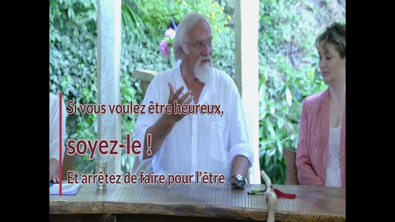 Si vous voulez être heureux, soyez le !