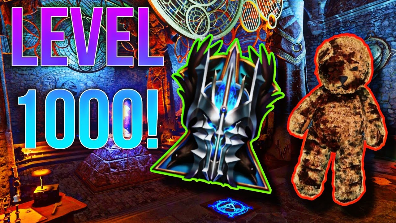 HITTING LEVEL 1000 in BLACK OPS 3 ZOMBIES!
