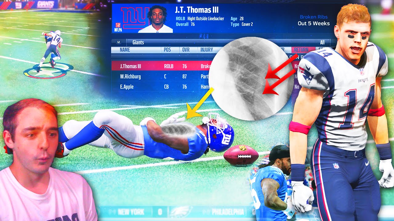 Madden 17 Career Mode Speed HB! WOW WE BROKE HIS RIBS in Preseason Finale!