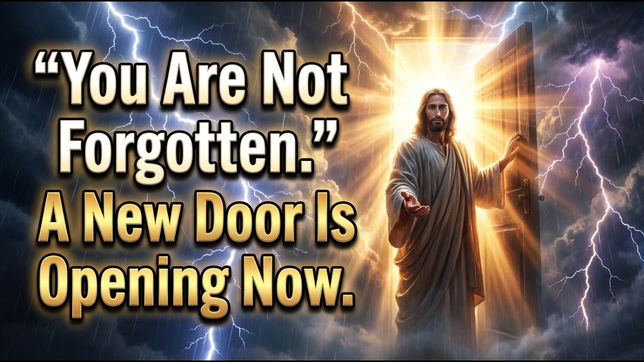 God Says: You Are Not Forgotten. A New Door Is Opening. God Message Now | God Message Today