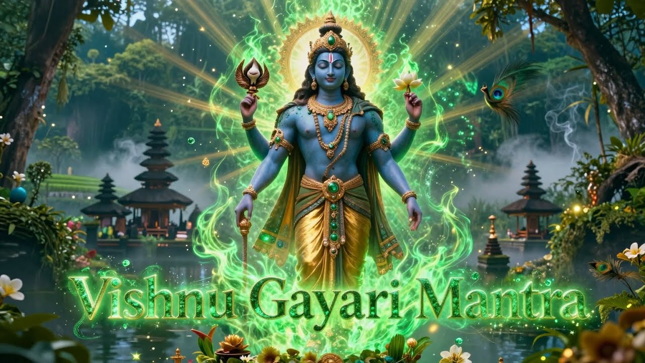 🔴LIVE STREAM 12h - Vishnu Gayatri Mantra | Pure Divine Happiness Meditation