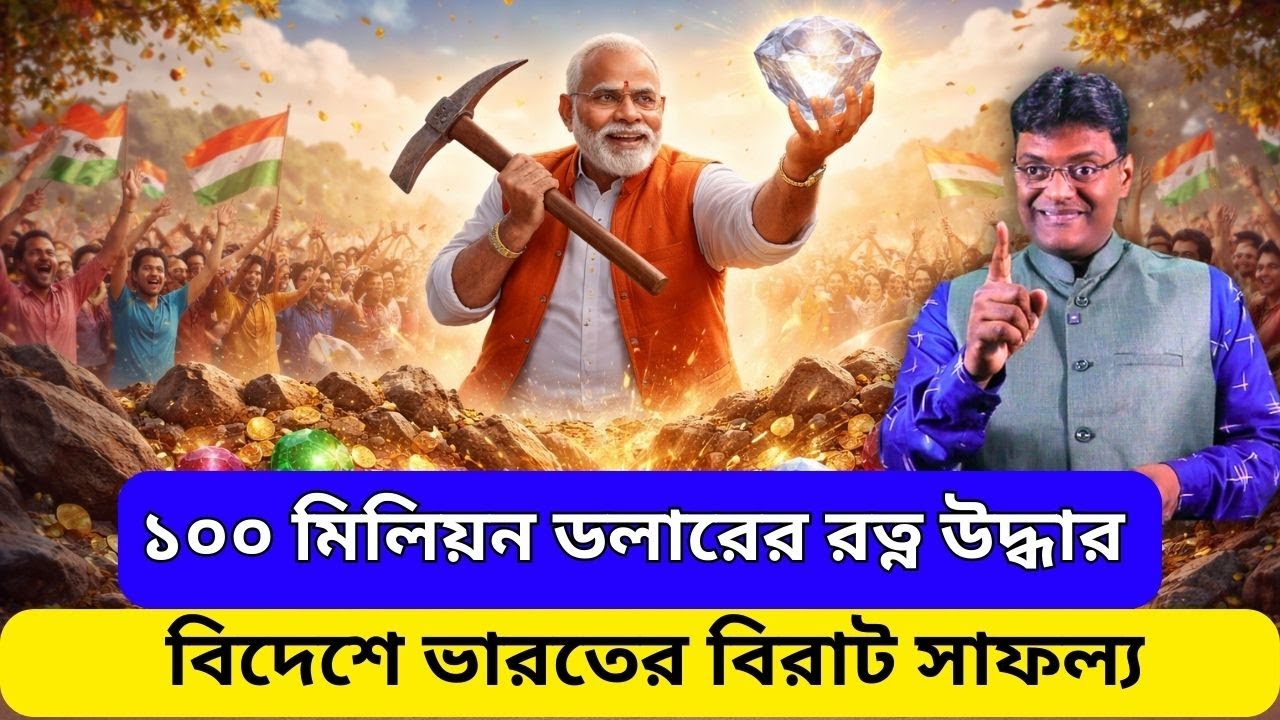 বিদেশে দুষ্প্রাপ্য রত্ন উদ্ধার ভারতের|Precious gems recovered in India। santanu roy