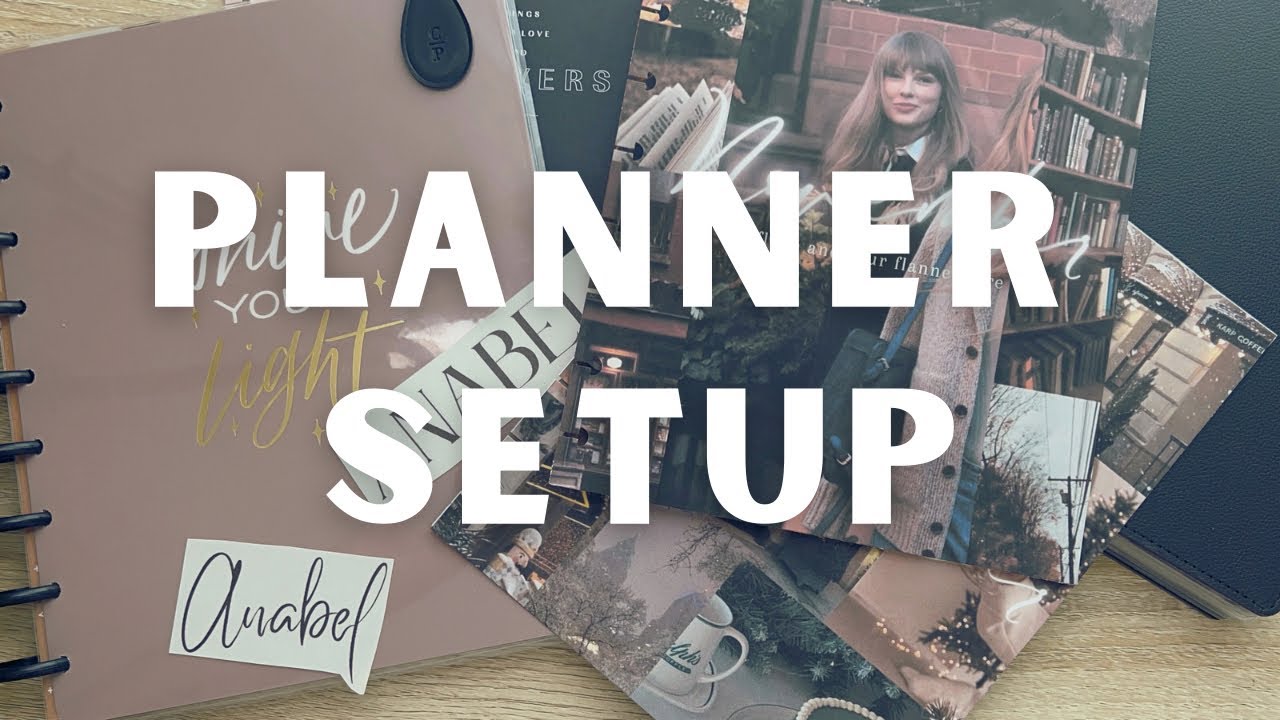 PLANNER SETUP | 2024 PLANNER | HAPPY PLANNER