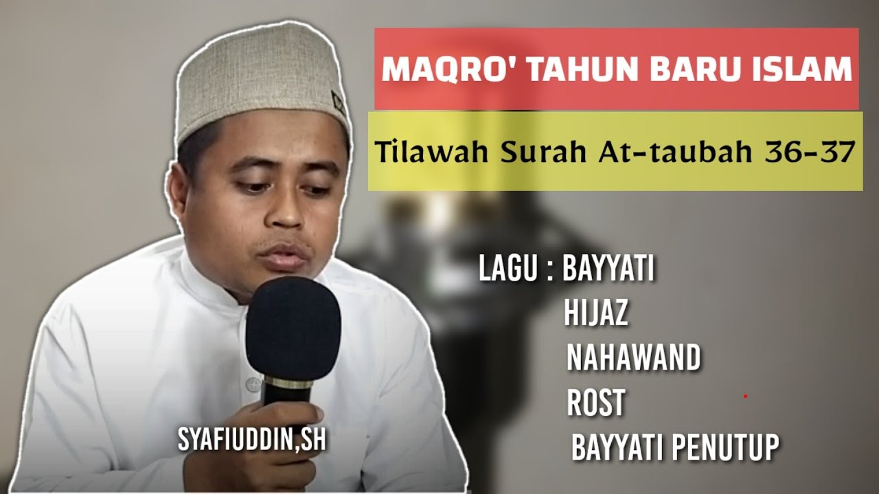 MAQRO' TAHUN BARU ISLAM | TILAWAH SURAH AT-TAUBAH 36-37 | qori kalbar