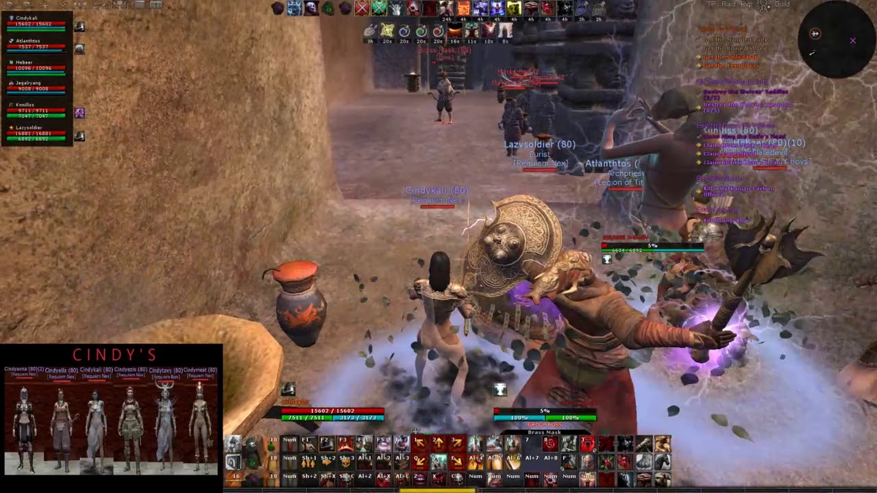 [Age of Conan : unchained] Khitai, Dungeon, Pilars of heaven HM (Tank:DT)