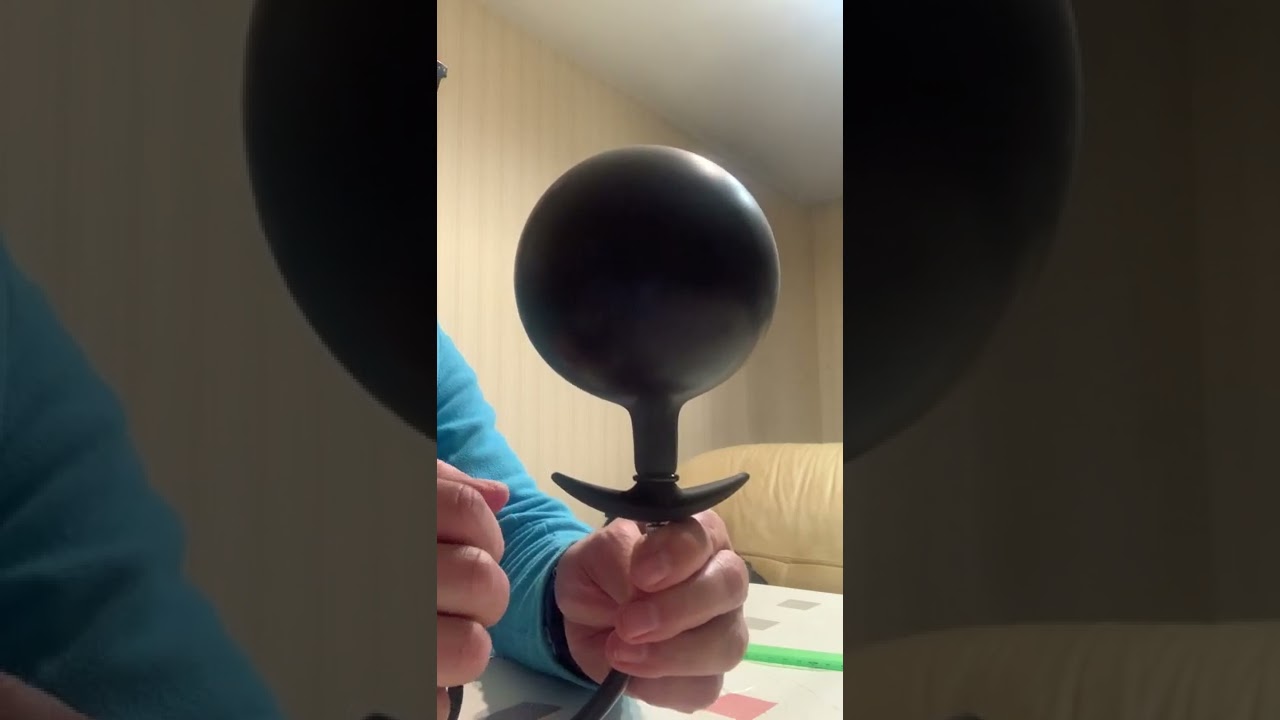 Plug gonflable anal ou vaginale