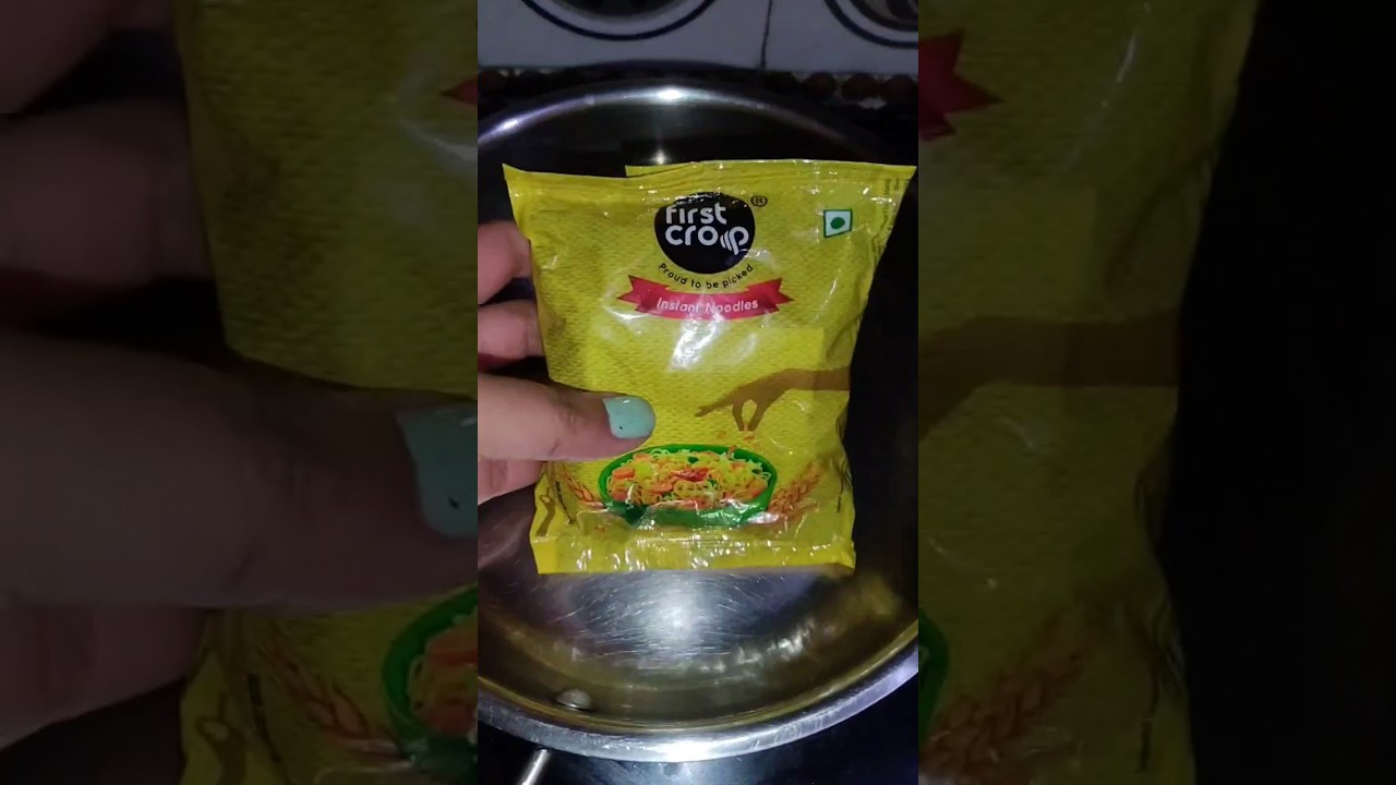 First crop instant noodle🍜 #noodleseries #shorts #youtubeshort #firstcrop #noodles #review