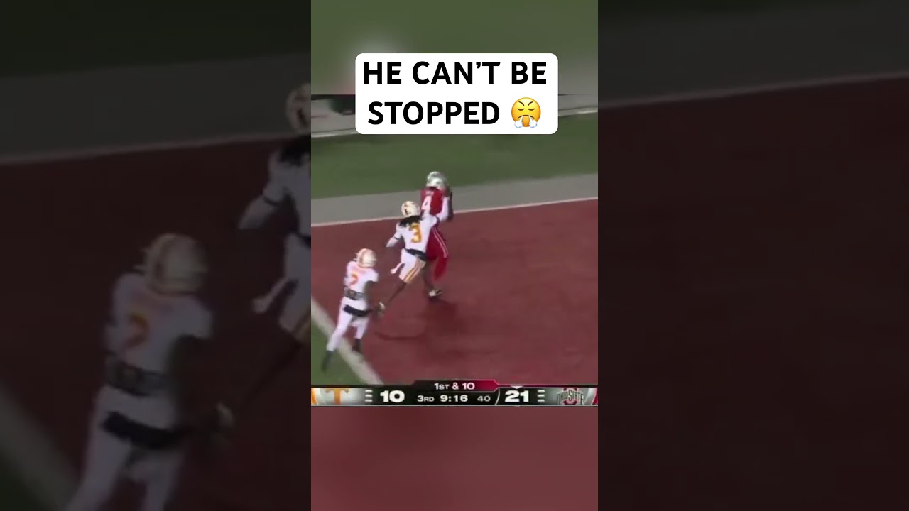 Jeremiah Smith gets SECOND TD vs Tennessee ️&zwj;🔥️&zwj;🔥 #shorts