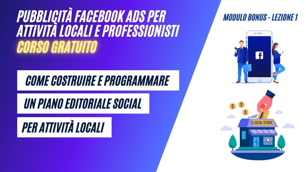 Come Costruire e Programmare un Piano Editoriale Social per Attivit&agrave; Locali e Professionisti