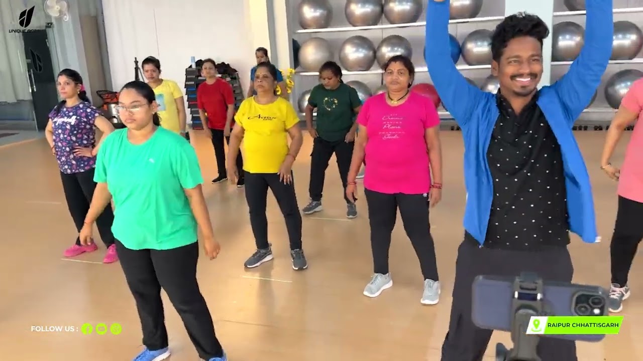 40 Minutes Workout Video | Zumba Fitness With Unique Beats | Vivek Sir