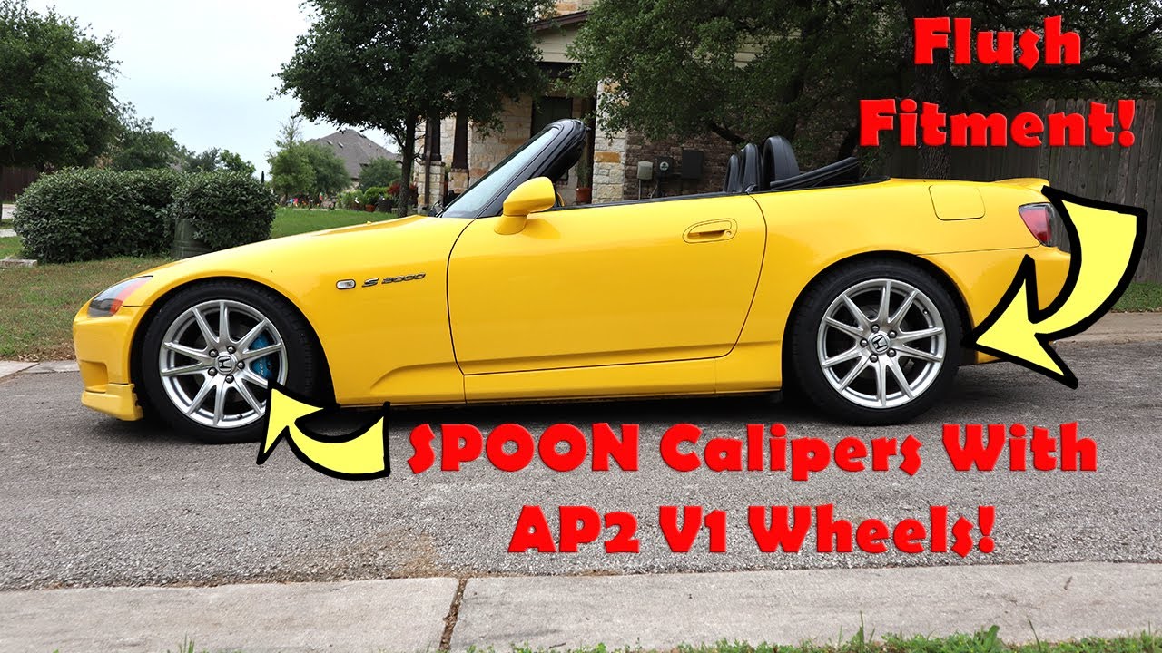 Project S2000 Gets Spoon Calipers, Rotors, Pads, 20 MM Wheel Spacers & More!