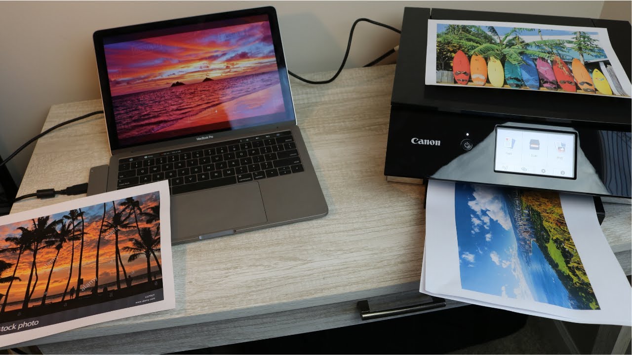 CANON TS 8220 Print Quality Test (Hawaii Edition)