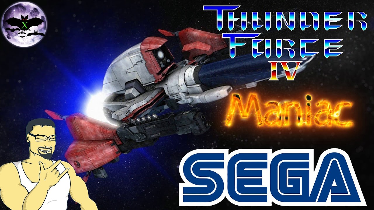 Thunder Force IV прохождение [ Maniac ] | Игра (SEGA Genesis, Mega Drive, SMD) Стрим