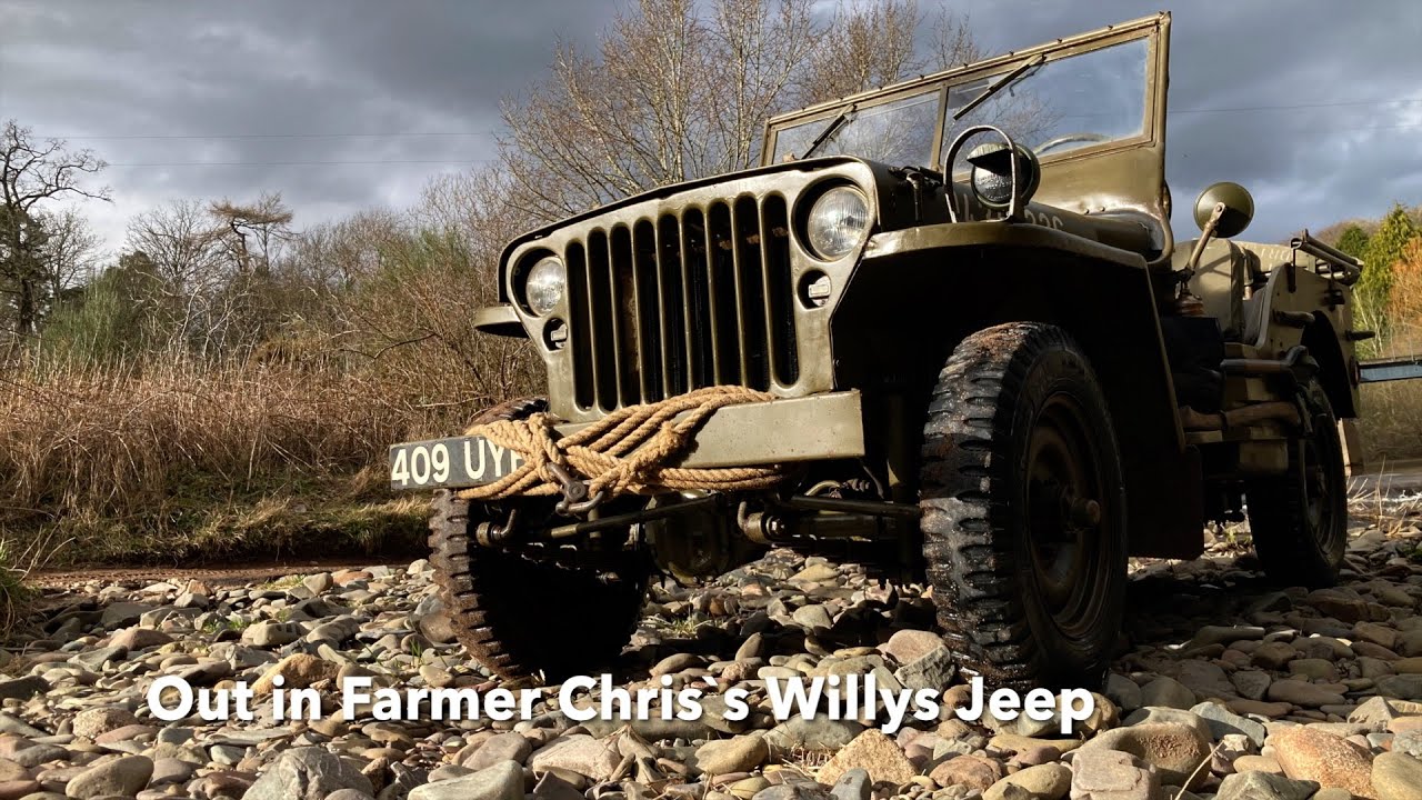 Willys Jeep   Patrol; to Abbey St Bathans, Feb 24