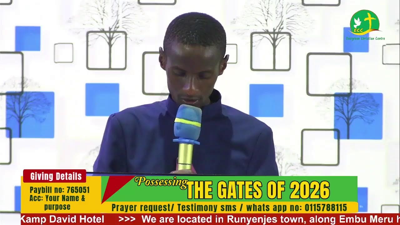 SEASON OF OPEN GATES ||Evening Prayer Service Day 26 || REV MOSES KIBE