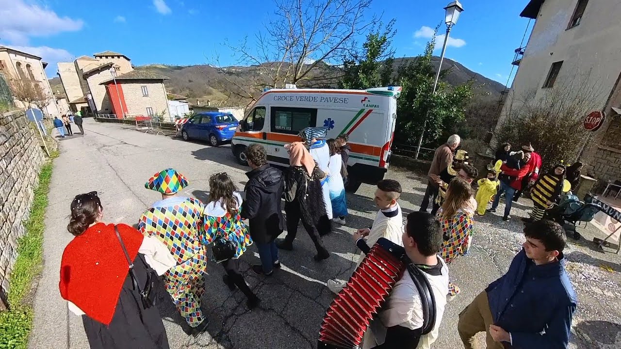 A Romagnese (PV) il carnevale continua anche senza carri.