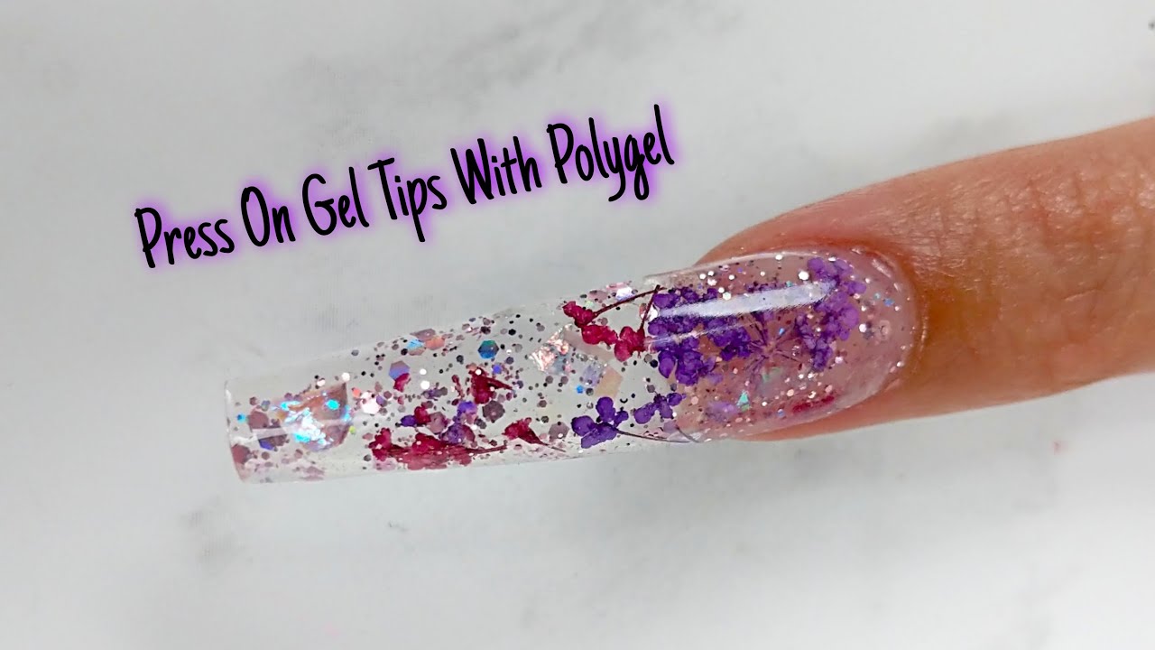 Press On Gel Tips With Polygel