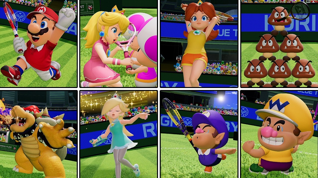 マリオテニスフィーバー 【Switch2】 全キャラ 登場シーン集 まとめ ニンテンドースイッチ2