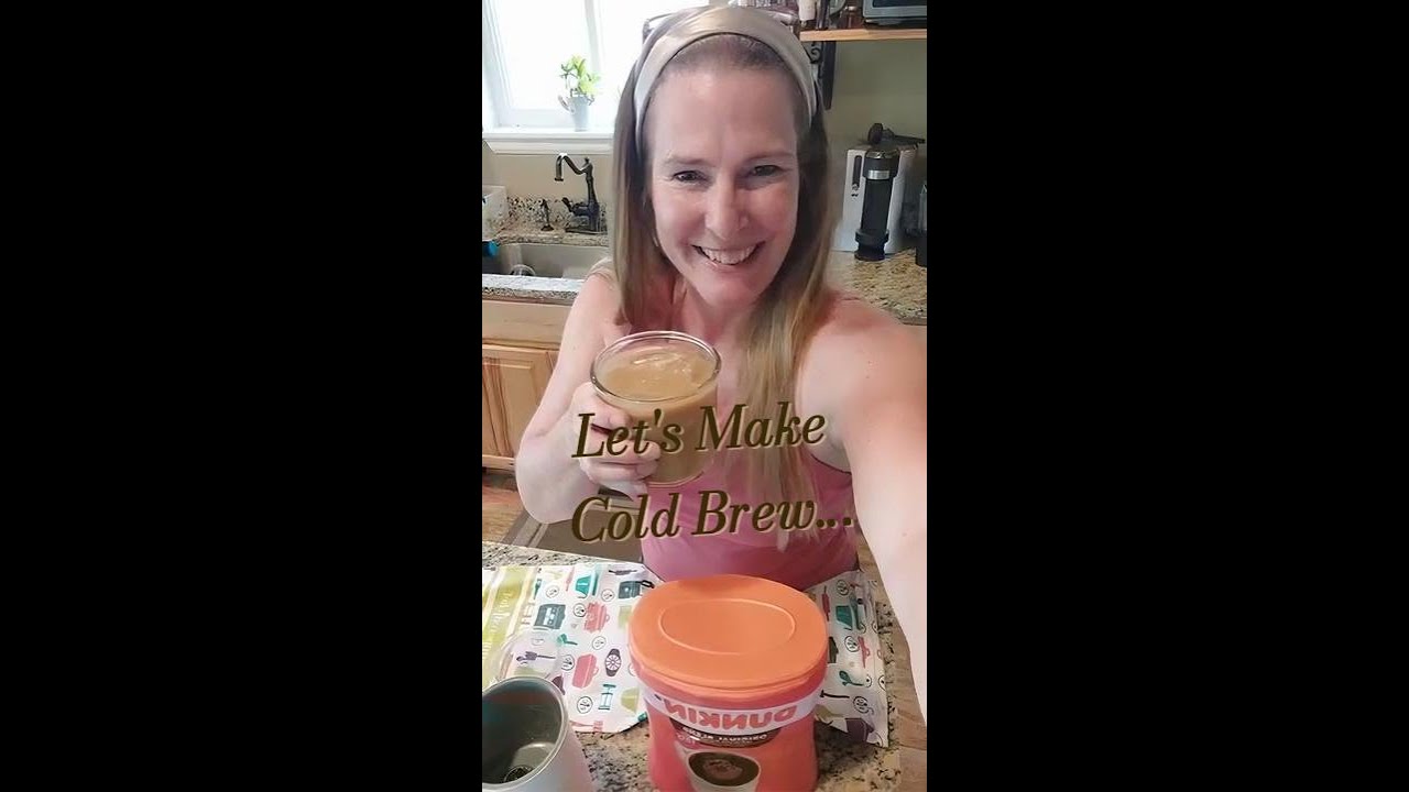 How to use the Pampered Chef Cold Brew Pitcher