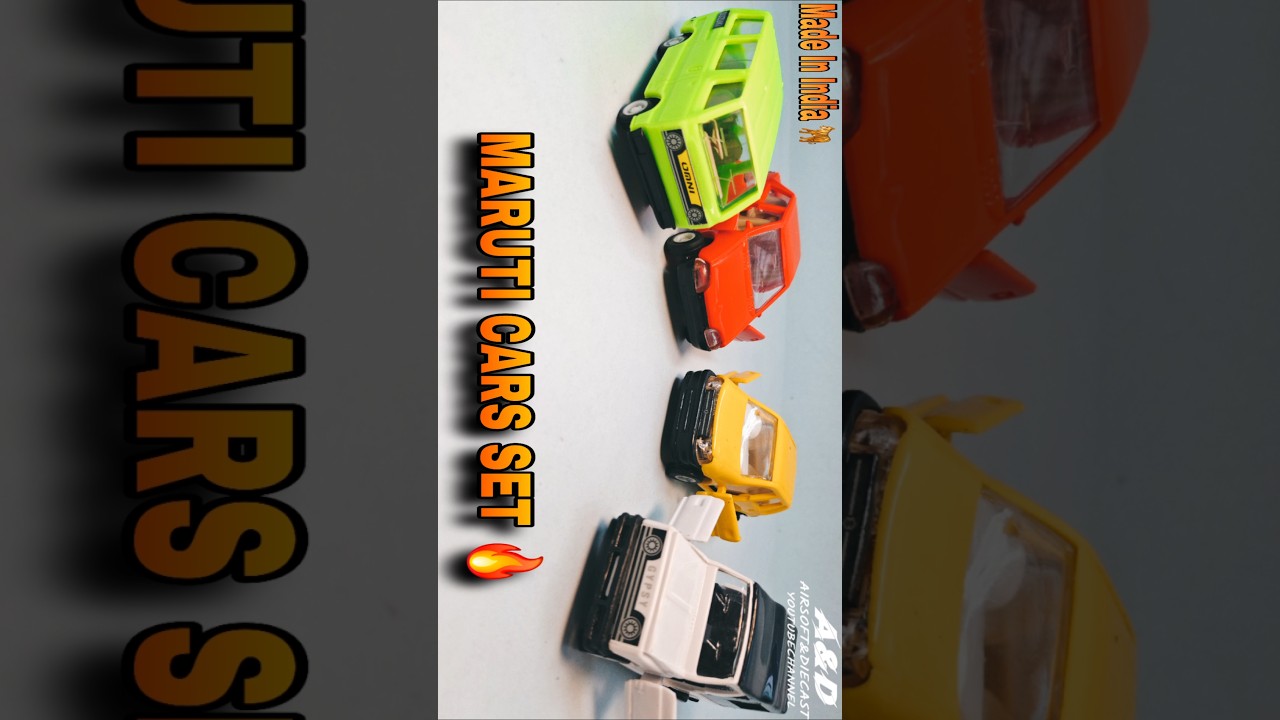 Maruti Cars Set | Made In India Toy Car Set | #toycars #diecastcars #164scale #toys