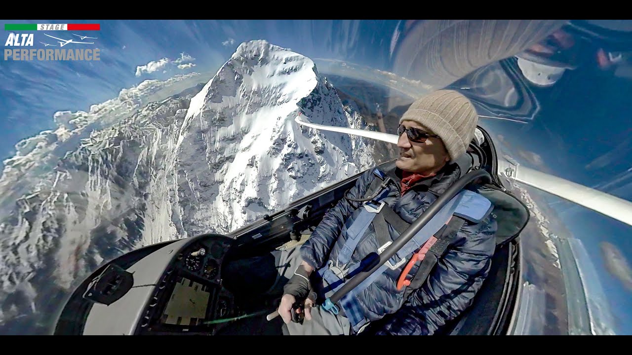 Come volare veloce in aliante con il vento nelle Alpi Centrali