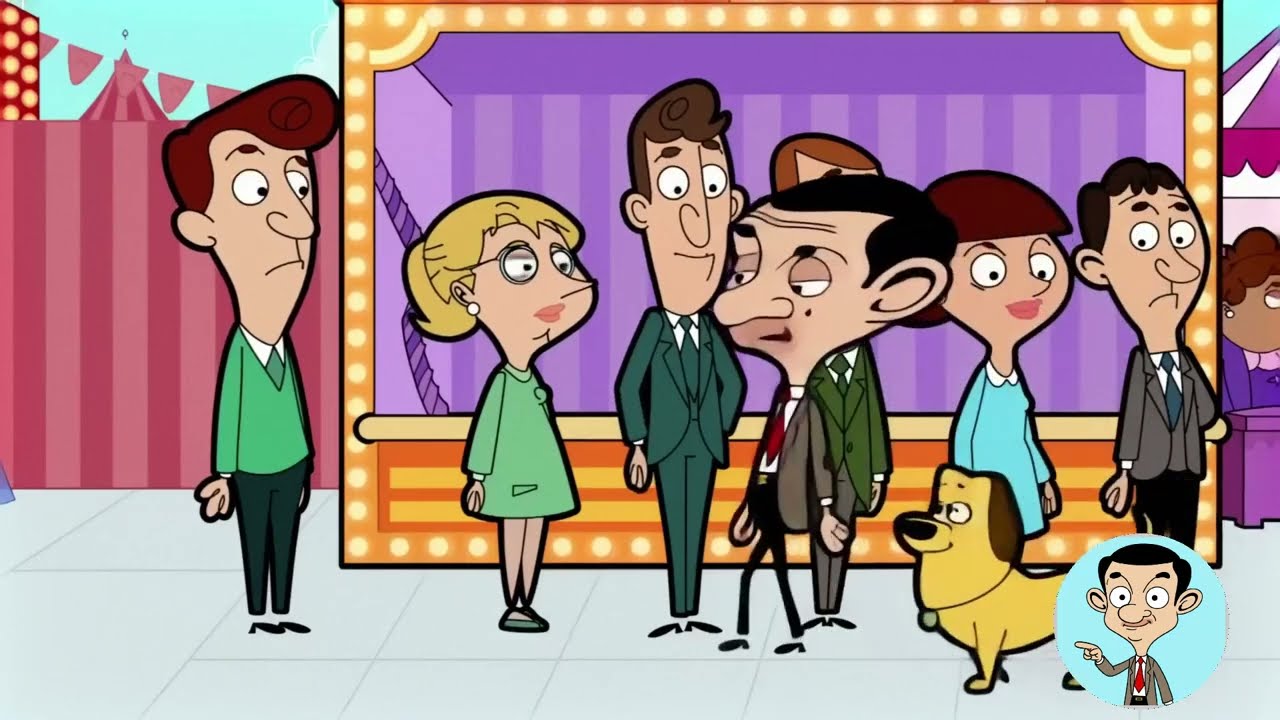 Mr Bean’s City Street Dog Drama🚻  Funny Cartoon Videos  Family Fun