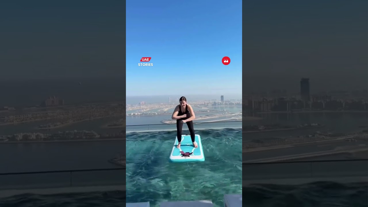 UAESTORIES |  Dubai&rsquo;s Coolest Pilates? Try SUP Pilates at the World&rsquo;s Highest Infinity Pool!!!