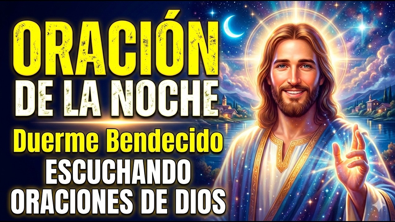 Oración para dormir protegido por DIOS