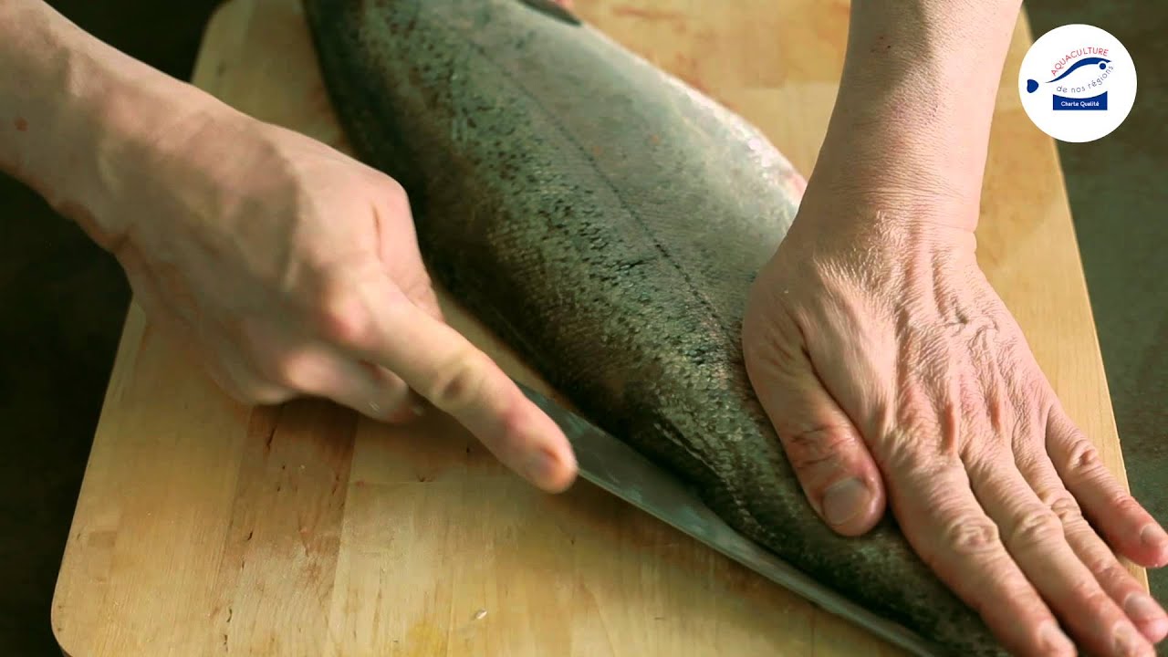 Technique de cuisine : Lever les filets d'une truite