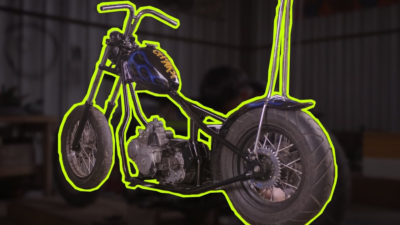 CHOPPER MESIN SUPRA | CHOPPER MINI | PROSES PERAKITAN | CHOPPER MOTORCYCLE ASSEMBLY PROCESS