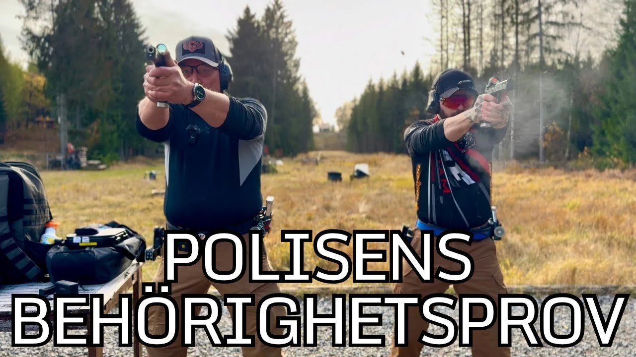 Polisens årliga behörighetsprov - Vi provar!