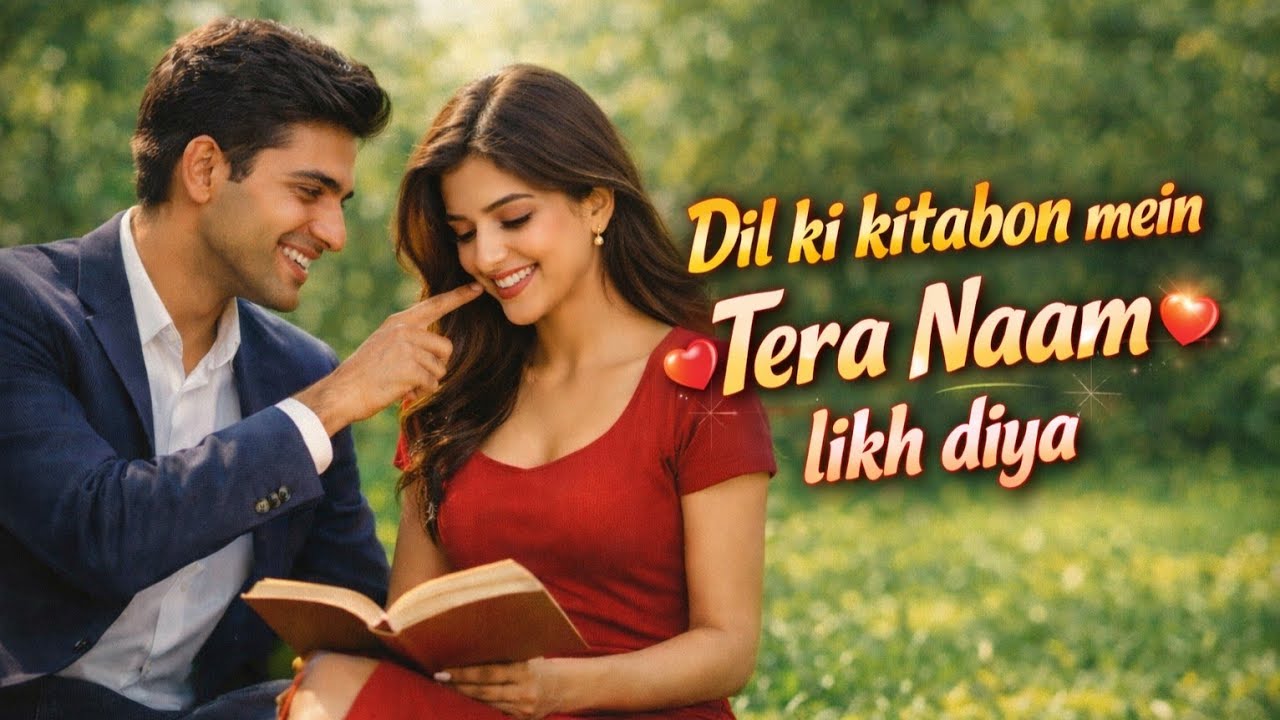 Dil Ki Kitabon Mein Tera Naam Likh Diya ♥️ | 90s Romantic Love Song | Heart Touching Hindi Song 2026