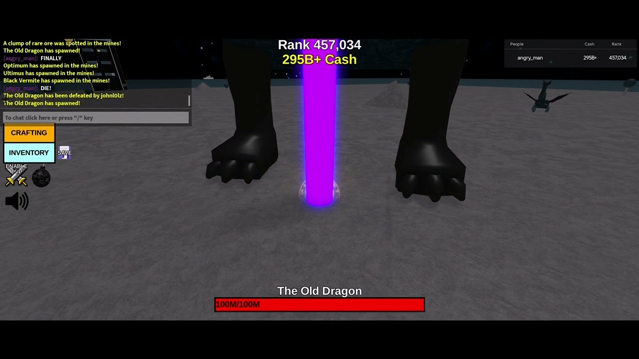 old dragon twice in a row in crcw