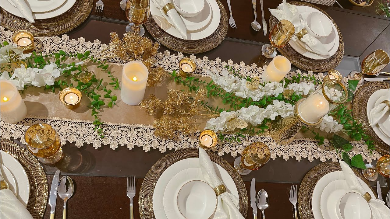 How To Set Dinner Or Lunch Table | Table Settings Presentation