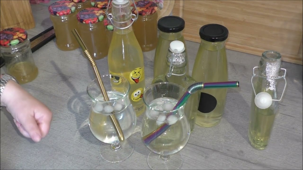 Holunderblütensirup ganz schnell selbst gemacht