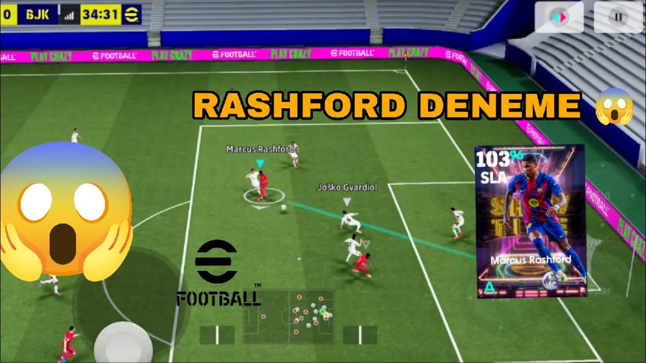 RASHFORD DENEME MAÇI😱!!!